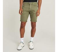G-star 3301 Slim Fit Denim Shorts Vert 28 Homme