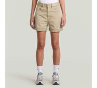 G-Star RAW Judee Short Clean Edge WMN, Beige (DK Brick GD D24612-c106-d848), 23W Femme