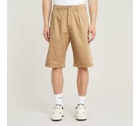 G-Star RAW Short Pleated Chino Brun 36