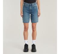 G-Star RAW Short Viktoria Bermuda High Waist Bleu moyen 26