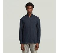 G-star Bomber Collar Zip Overshirt Bleu XL Homme