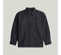 G-Star RAW Surchemise Boxy Fit Bleu foncé XS