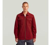 G-Star RAW Surchemise GPO Zip Rouge XL