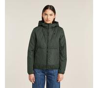 G-star Utility Quilted Overshirt Vert L Femme