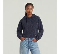 G-Star RAW Sweat à Capuche Overdyed Loose Bleu foncé M