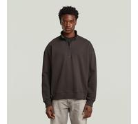 G-Star RAW Sweat Essential Loose Half Zip Brun M
