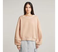 G-Star RAW Sweat Overdyed Big Sleeve Rose S