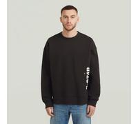 G-Star RAW Sweat Sprayed 89 Graphic Loose Noir M
