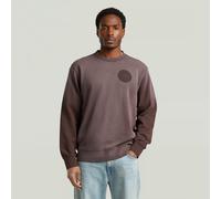 G-star Sunfaded Sweatshirt Marron S Homme