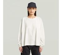 G-star A Line Oversized Long Sleeve T-shirt Beige L Femme