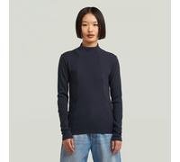 G-Star RAW T-shirt A-Line Slim Mock Bleu foncé XL