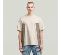G-Star RAW T-shirt A-Line Woven Mix Boxy Blanc L