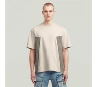 G-Star RAW T-shirt A-Line Woven Mix Boxy Blanc XS