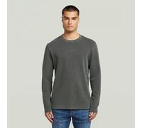 G-Star RAW T-Shirt À Manches Longues Overdyed Gris XS