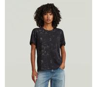 G-Star T-shirt gris clair / noir, taille M