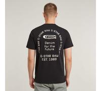 G-Star RAW T-shirt Back Graphic Arch Noir M