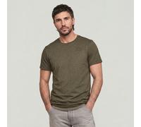 G-star Base-s Ribbed Short Sleeve T-shirt Vert L Homme