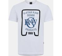 G-star Raw T-Shirt Blanc Petit Male