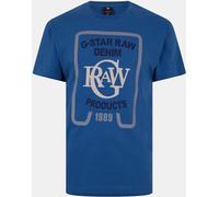 G-star Raw T-Shirt Bleu Rétro Moyen Male