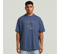 G-star D29344-c372 Short Sleeve T-shirt Bleu M Homme