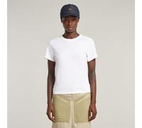 G-Star RAW T-shirt Embro Logo Blanc XXS