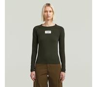 G-Star RAW T-shirt Embro Patch Slim Gris L