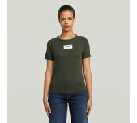 G-Star RAW T-shirt Embro Patch Slim Gris S