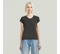 G-star Overdyed Eyben Slim 2.0 Short Sleeve V Neck T-shirt Gris XS Femme