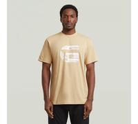 G-Star RAW T-shirt G Icon Graphic Beige L