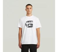 G-star Icon Short Sleeve T-shirt Blanc M Homme