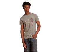 G-STAR RAW T-shirt Gradient Graphic Homme T-shirt, Beige (Elephant Skin D25084-336-g106), M
