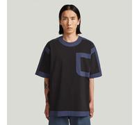G-Star RAW T-shirt MN New Icon Oversized Noir XS