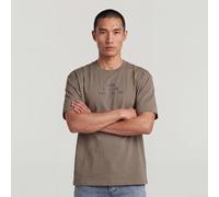 G-Star RAW T-shirt Multi Technique Relaxed Brun L