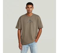 G-star D29296-e385 Short Sleeve T-shirt Marron M Homme