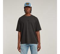 G-Star RAW T-Shirt Overdyed Center Chest Boxy Noir XS
