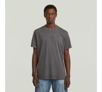 G-Star RAW T-Shirt Overdyed Center Chest Loose Noir M