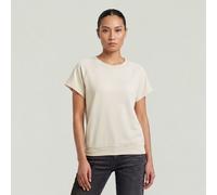 G-star Raglan Short Sleeve T-shirt Beige M Femme