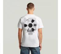 G-star D30301-c784 Short Sleeve T-shirt Blanc S Homme