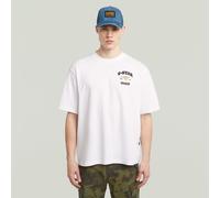 G-Star RAW T-shirt Running Dog Boxy Blanc M