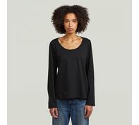 G-star D30229-336 Long Sleeve T-shirt Noir XS Femme