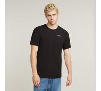 G-STAR Homme T-Shirt Slim Base, Noir (dk black D19070-C723-6484), XL