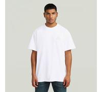 G-star D28593-c812 Small Logo Short Sleeve T-shirt Blanc M Homme