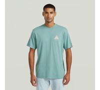 G-star D28593-c812 Small Logo Short Sleeve T-shirt Bleu M Homme