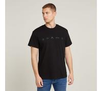 G-Star Homme T-Shirt Small Symbols, Noir (dk black D25974-C812-6484), M