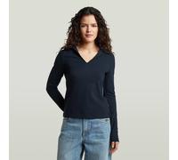 G-star Soft Sculpt Super Slim Fit Long Sleeve T-shirt Bleu L Femme