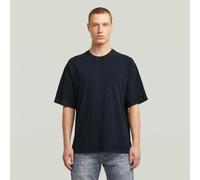 G-Star RAW T-Shirt Washed Boxy Bleu foncé L