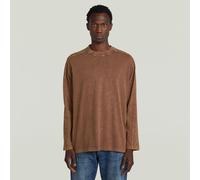 G-star Washed Boxy Long Sleeve T-shirt Marron 2XL Homme