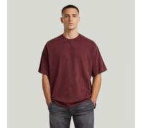 G-Star RAW T-Shirt Washed Boxy Rouge L