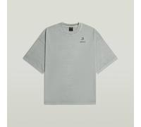 G-Star RAW T-shirt Washed Multi Graphic Oversized Gris XL