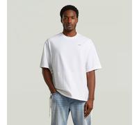 G-Star RAW T-shirt Woven Mix Loose Blanc L